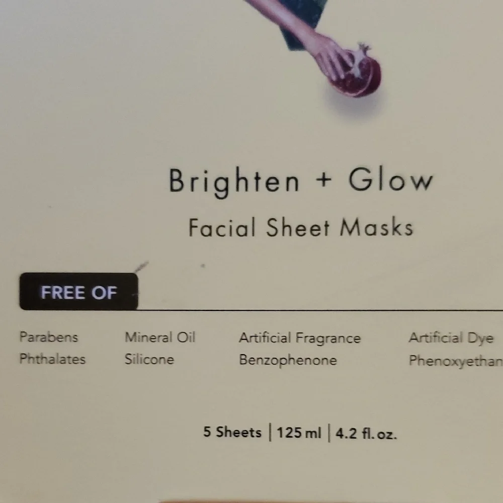 🌼New Rael Beauty Vitamin C Facial Sheet Masks - Brighten + Glow